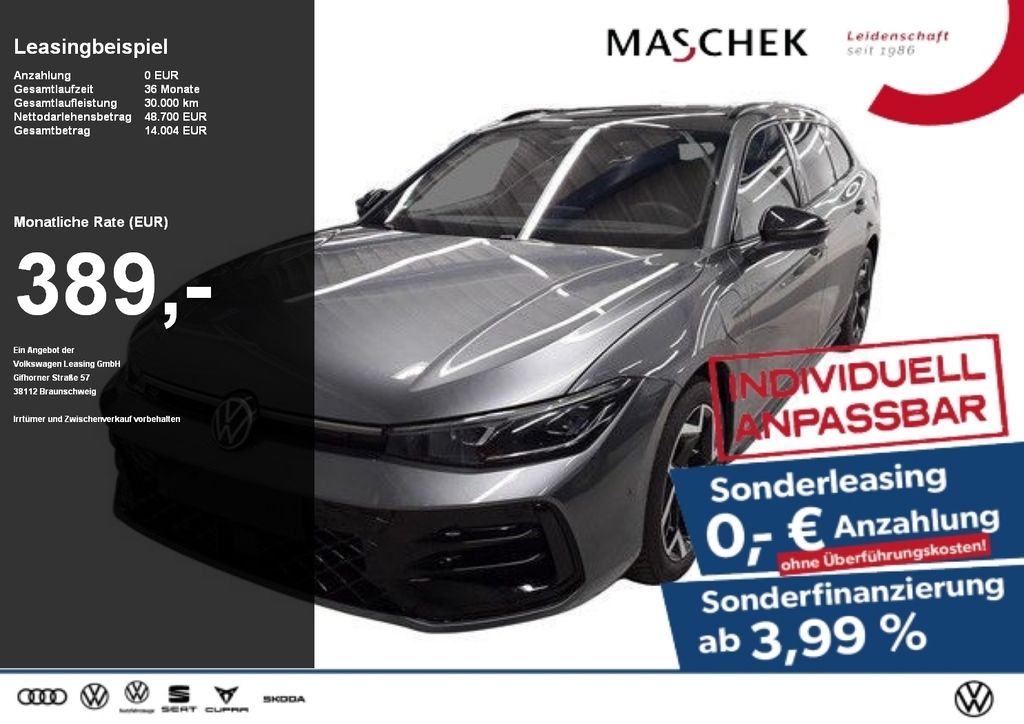 Volkswagen Passat R-Line eHybrid Sonderleasing! Pano AHK