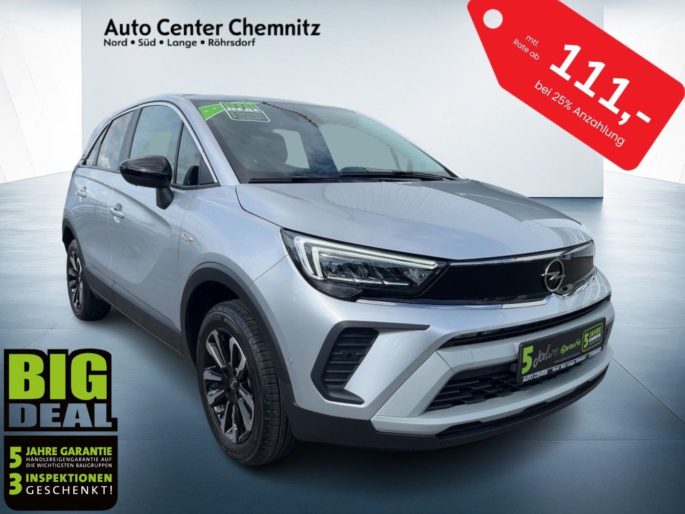 Opel Crossland AT6 Elegance AHK/LED/SHZ/LHZ/PDC/Kamer