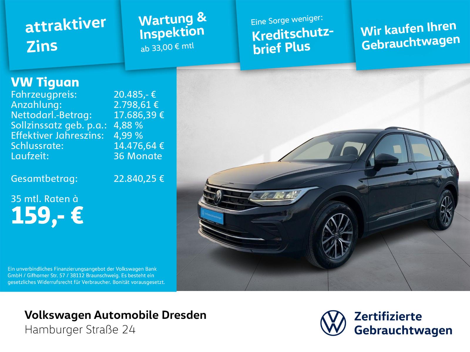 Volkswagen Tiguan Life 1.5 TSI LED APP ACC PDC LANE