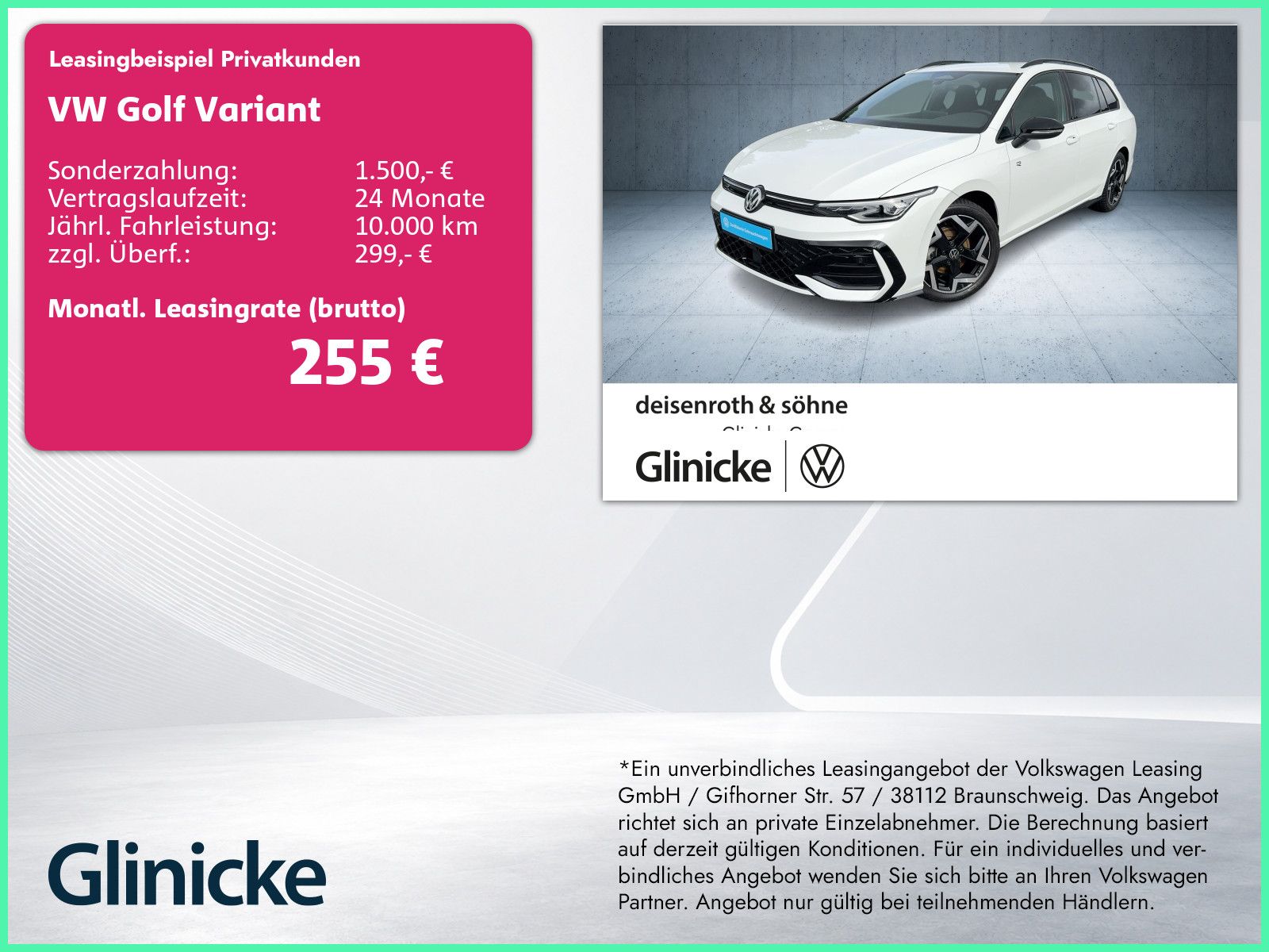 Volkswagen Golf Variant R-Line 1.5 eTSI Black/LED+/Kam/Nav/
