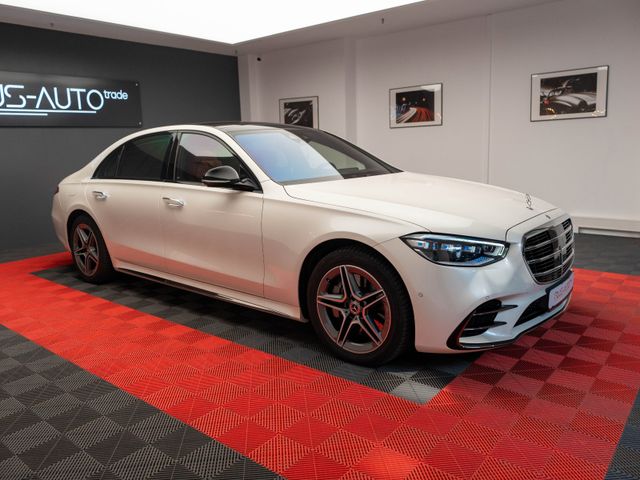 Mercedes-Benz S 580 4M Long AMG Burm3D Pano RearEnt TV