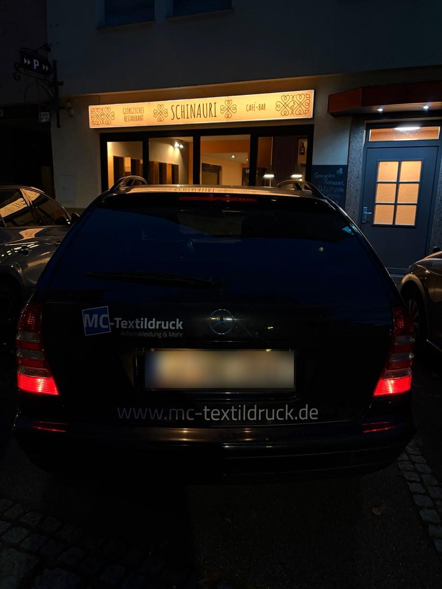 Mercedes-Benz C180 2006 — rear view
