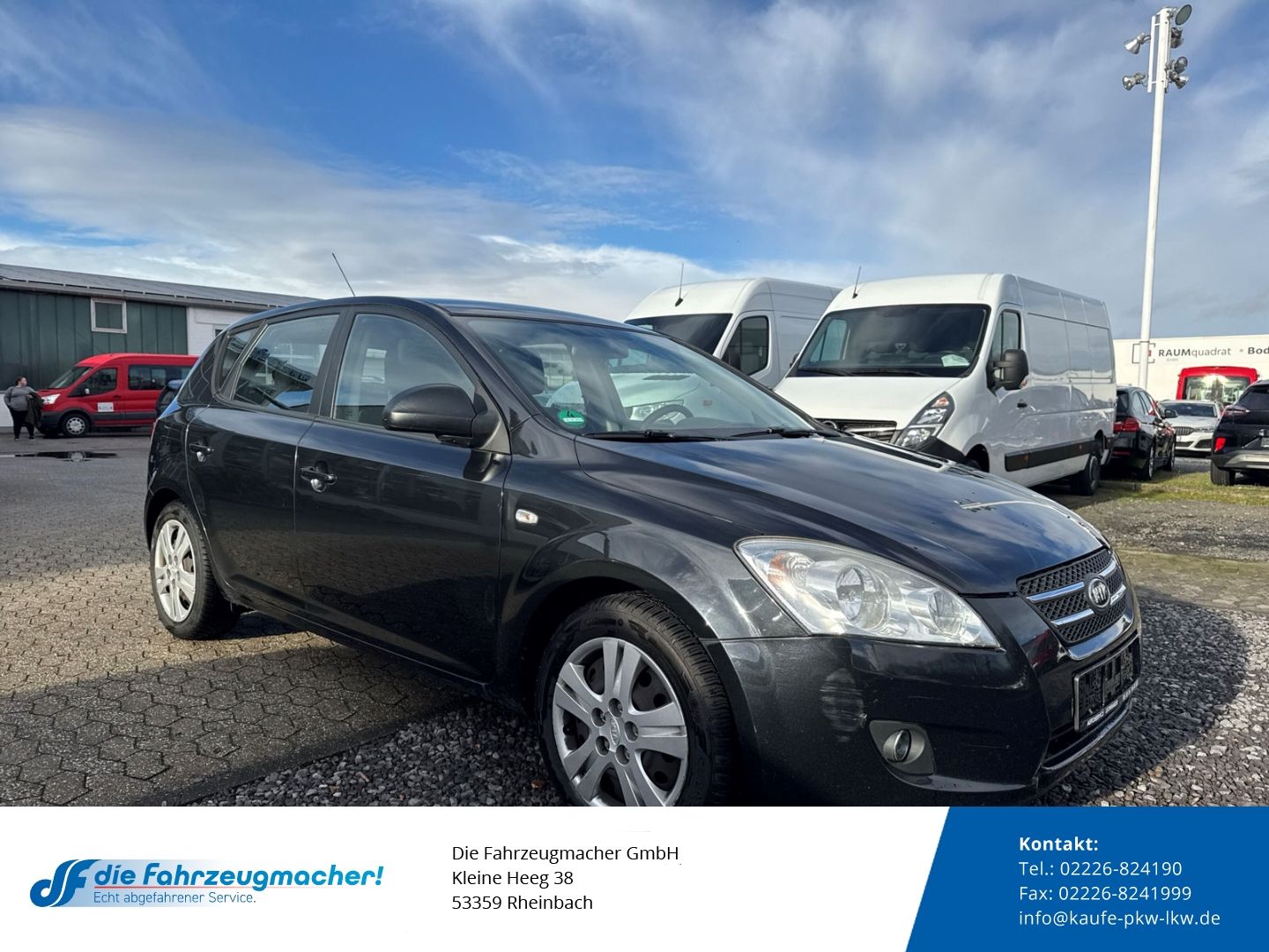 Fahrzeugabbildung Kia Ceed EX Alarm GA Klima Lichtsensor *EXPORT