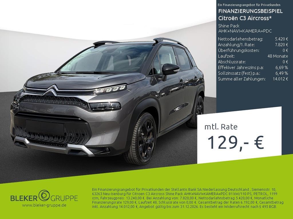 Citroën C3 Aircross Shine Pack AHK+NAVI+KAMERA+PDC