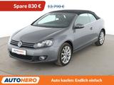 Volkswagen Golf VI 2.0 TDI Lounge BlueMotion Tech - : Grau, Cabrio