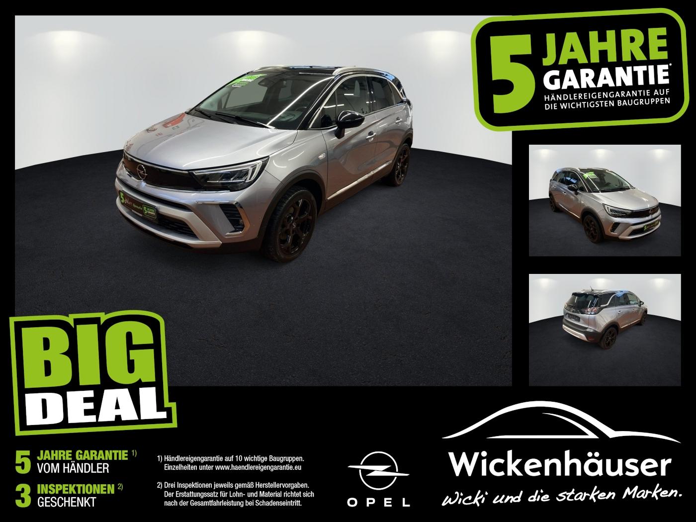 Opel Crossland 1.2 Turbo Ultimate Panorama+LED+Navi