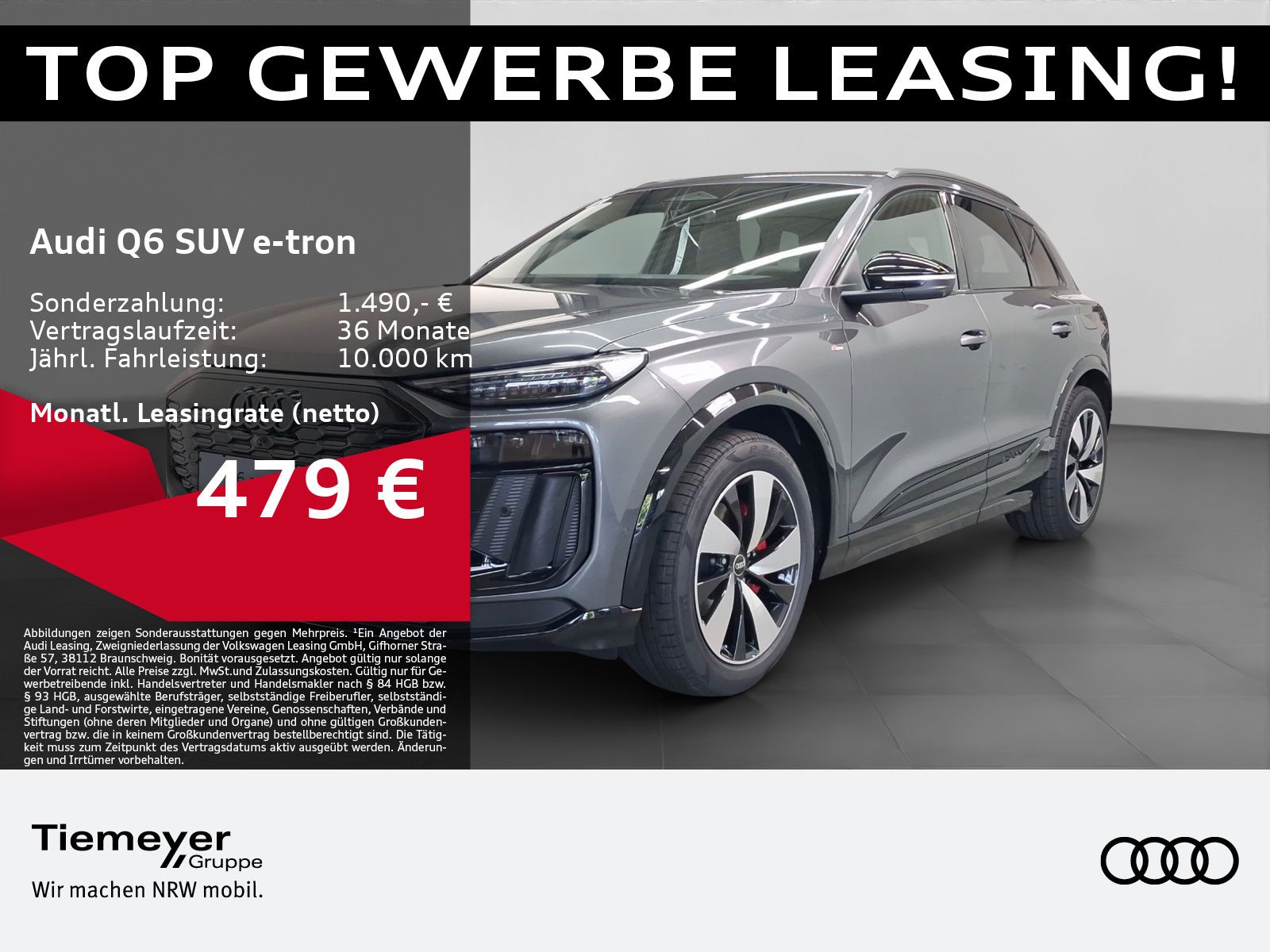 Audi Q6 SUV e-tron Audi Q6 SUV e-tron performance 225