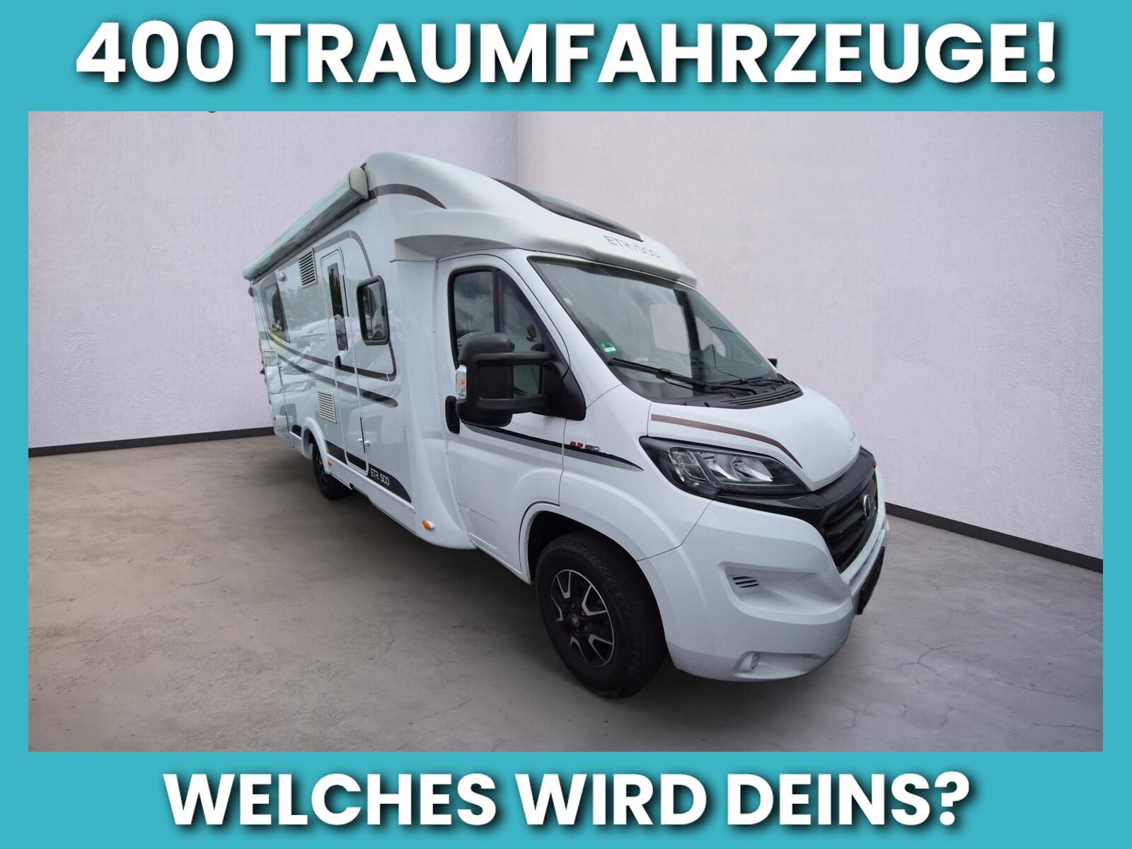 Etrusco T 7400 QBC 2,3l,Solar,Sat+TV,Queensbett+Lithium!