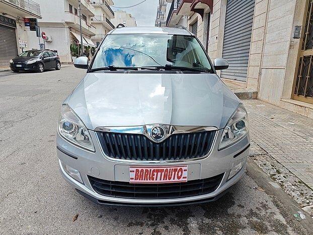 Skoda Roomster 2014 — rear view
