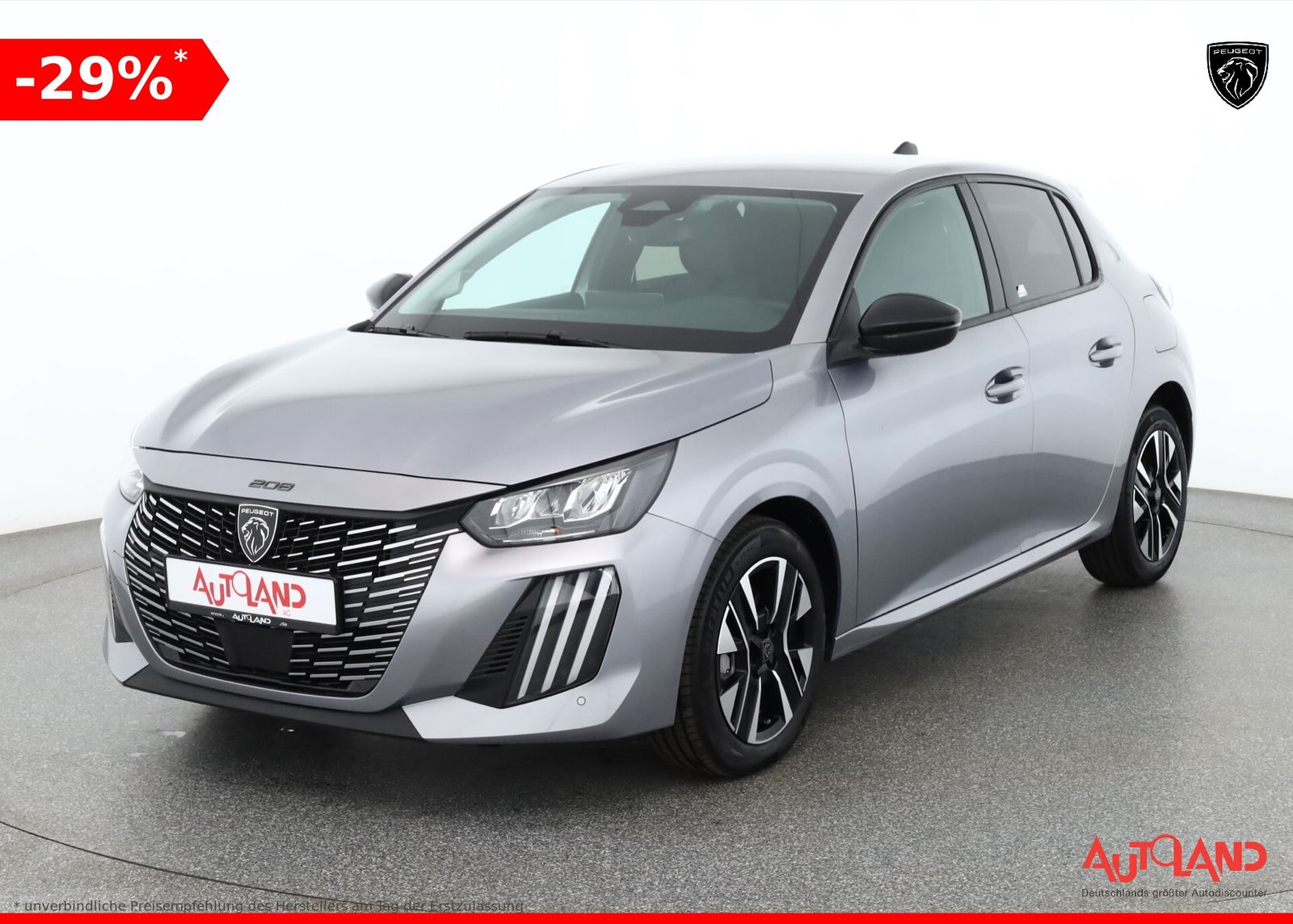 Peugeot 208 PureTech 100 LED Tempomat AndroidApple