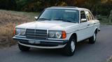 Mercedes-Benz w123 230 1976 Weiß/Blau Gepf... - Mercedes-Benz 230: Ge