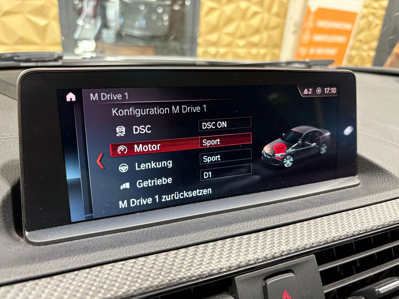 Fahrzeugabbildung BMW M2 Coupe Competition/MEMORY/CARBON/NAVI/PDC