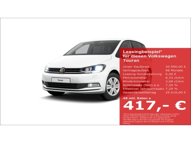 Volkswagen Touran Trendline 2.0 TDI BMT Start-Stopp Digital