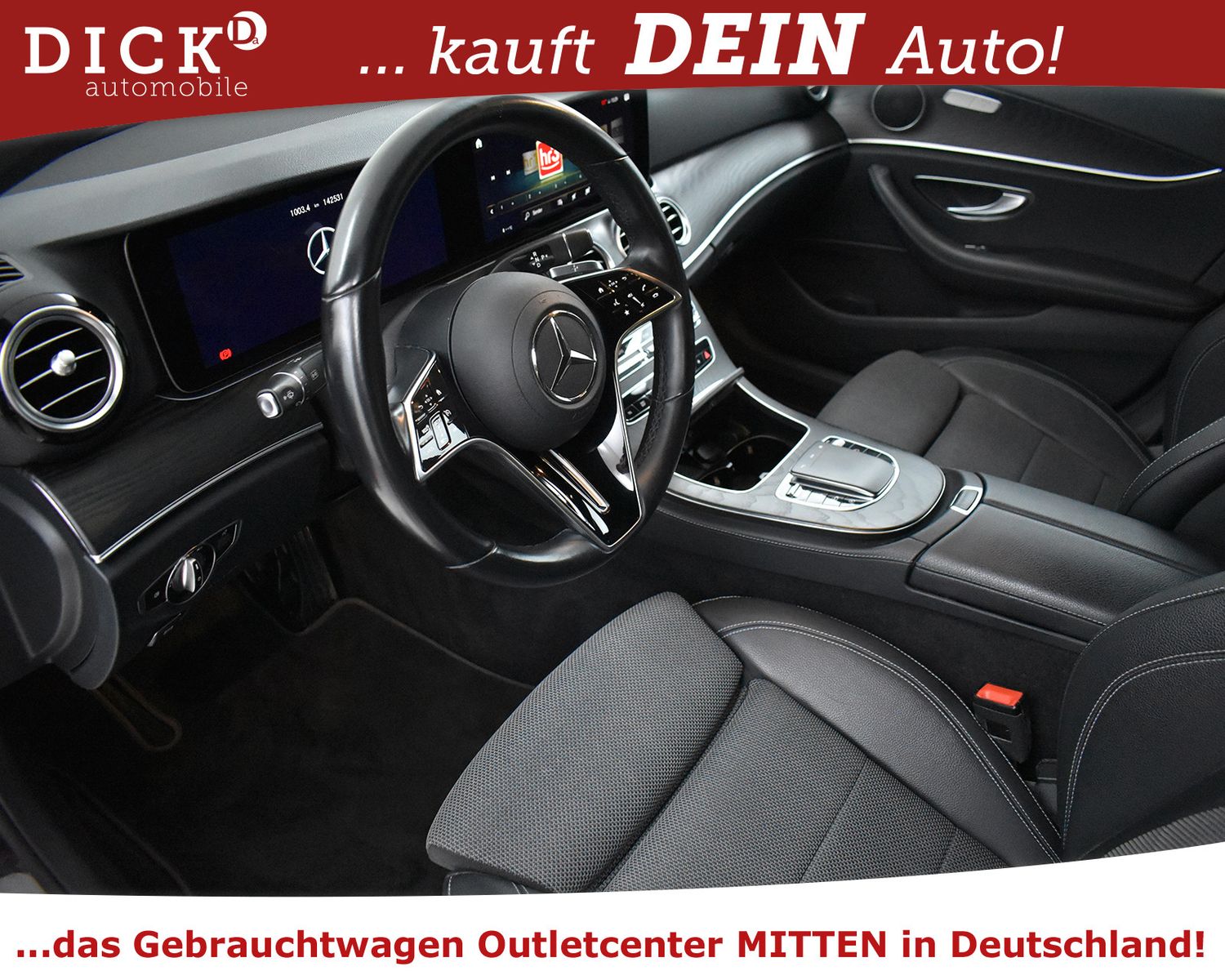 MERCEDES-BENZ E 220d 2X Avantg NIGHT+WIDESC+KAMERA+LED+ACC+18" - Image 11
