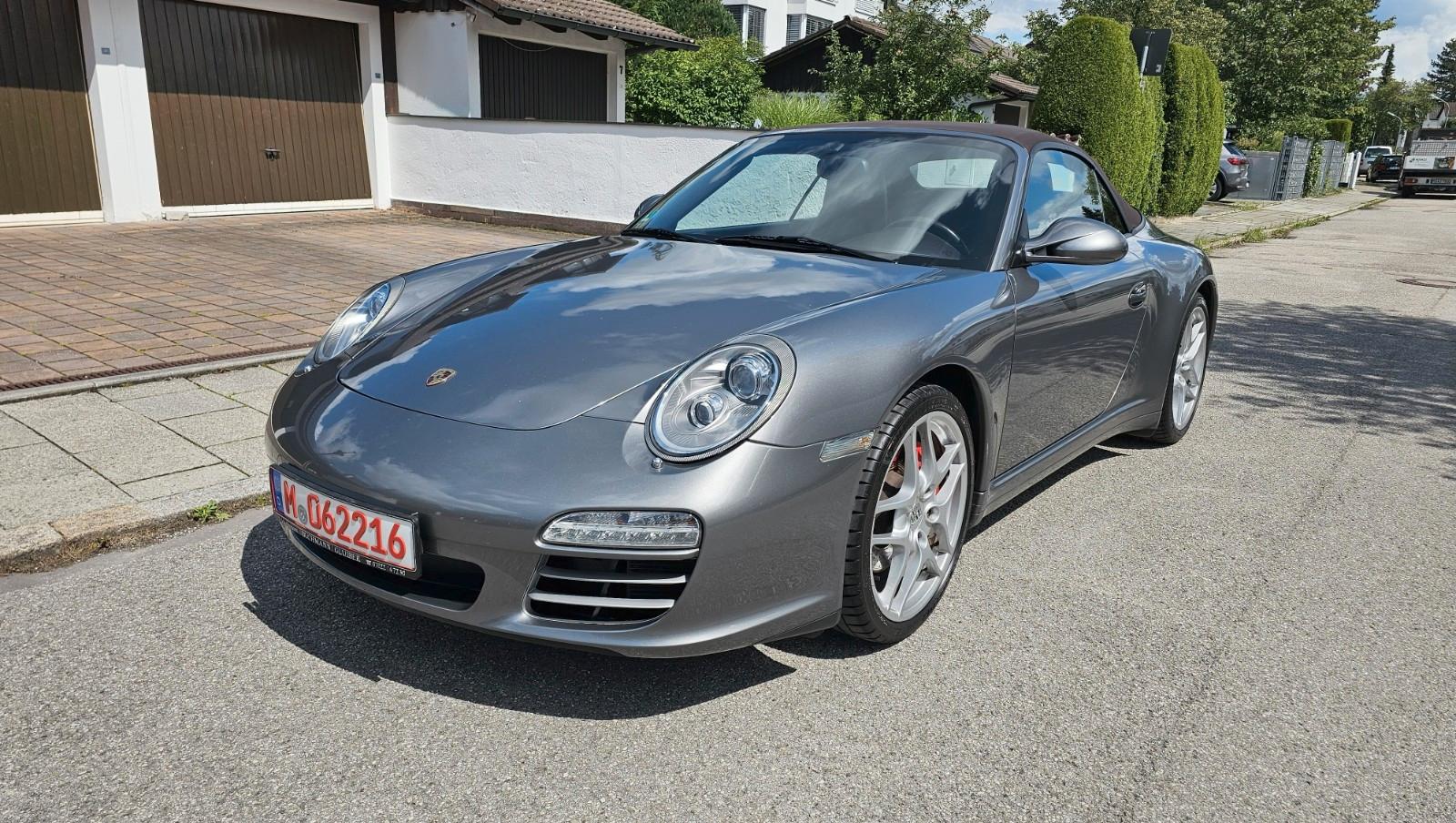 Porsche 997 4 S Cabrio-2 Hd-Scheckhe-BOSE-Sport Auspuff-