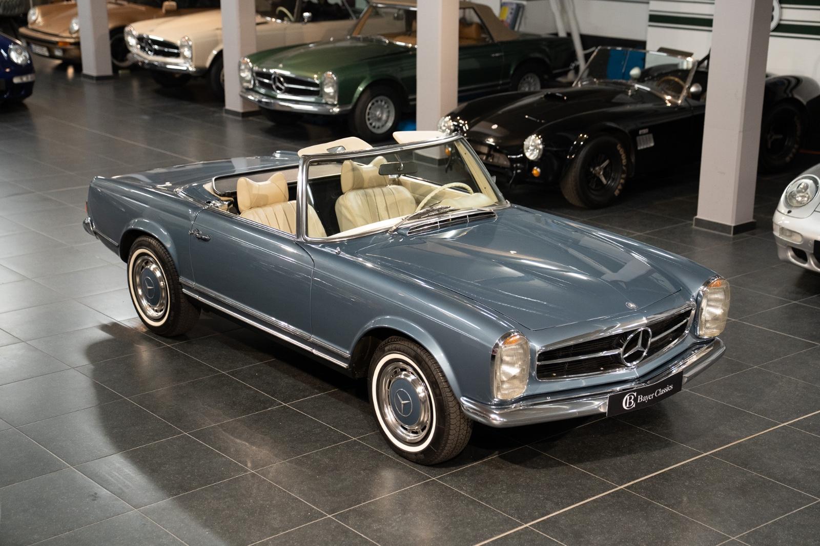 Mercedes-Benz SL 280 - BRD- Pappdeckelbrief - 1Hand
