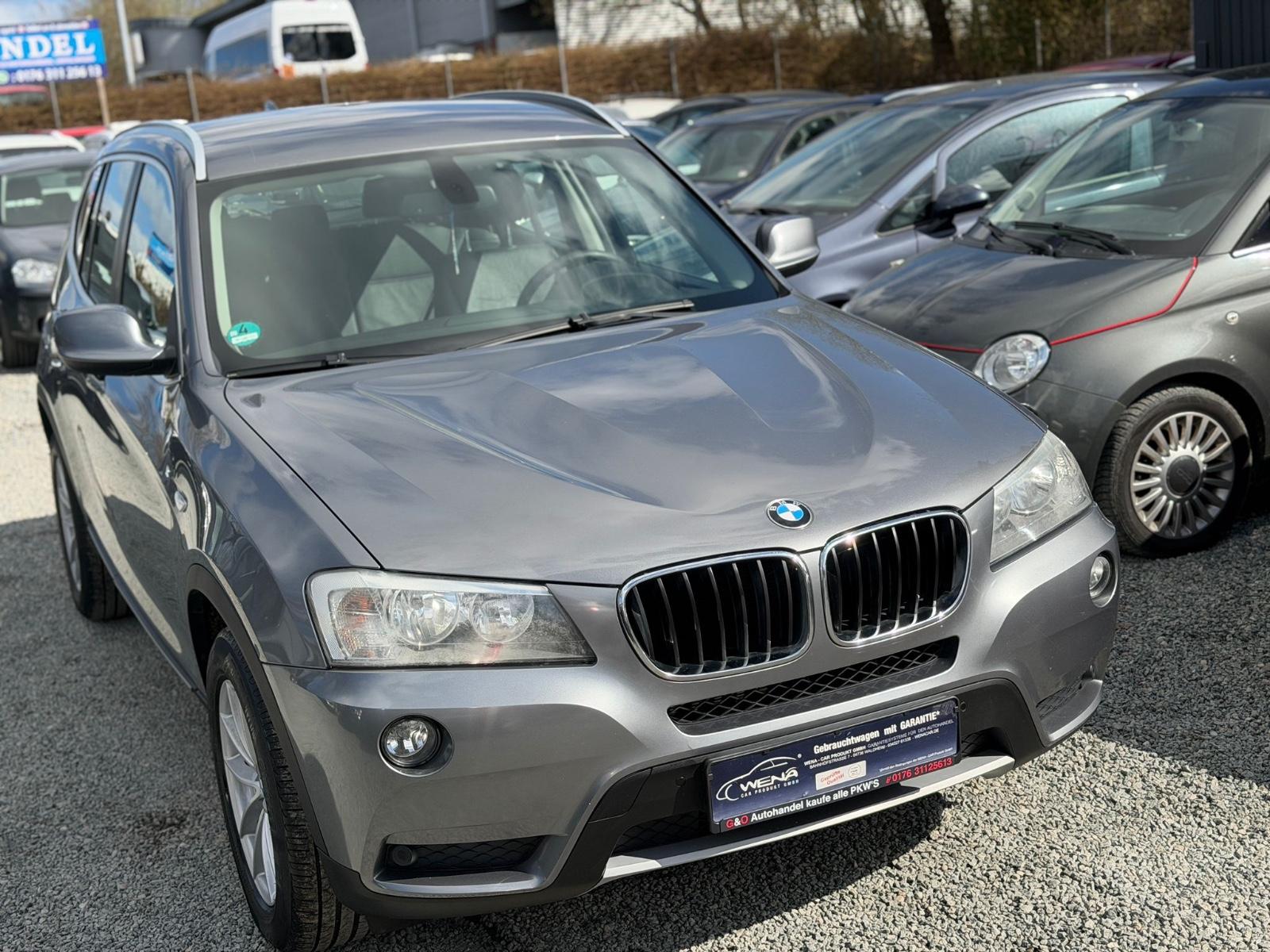 BMW X3 xDrive20d*Vollaussattung*Ahk*Tüv Neu*Euro 5*