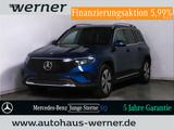 Mercedes-Benz EQB 300 4M PROG-ADV AHK FAP 360° MEMORY WDGS VZA - blaue Mercedes-Benz EQB