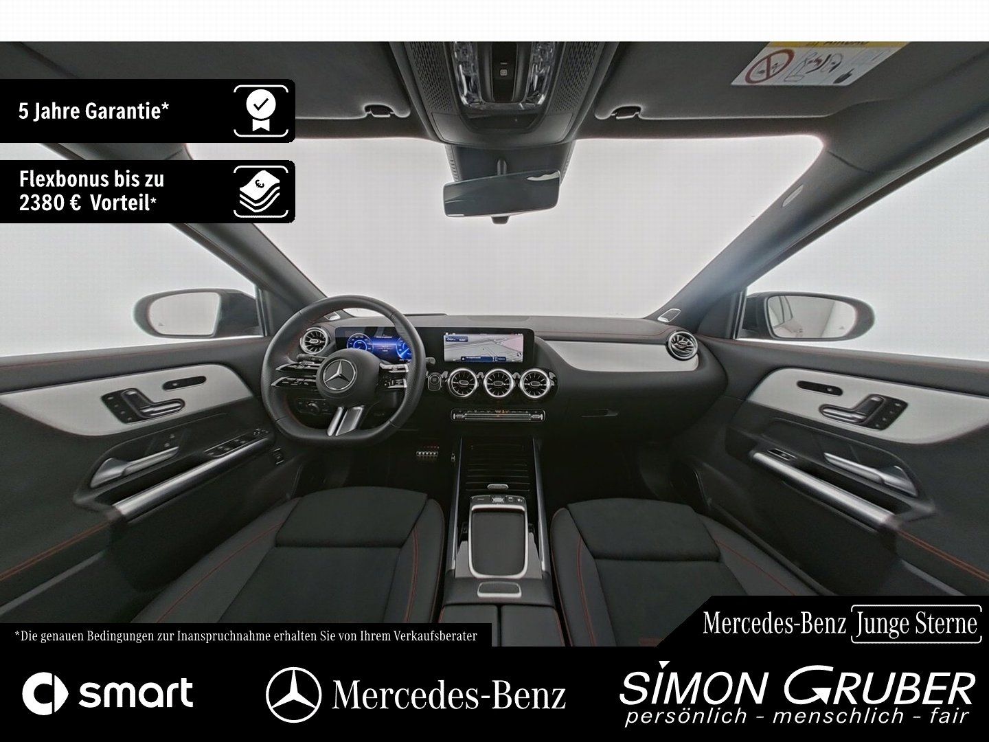 Fahrzeugabbildung Mercedes-Benz EQA 300 4M AMG Night Pano Burm HUD 360 Memory