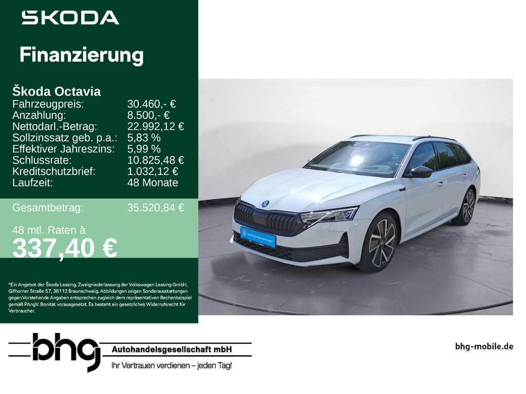 Octavia Combi 2.0 TDI DSG SPORTLINE #AREAVIEW #C