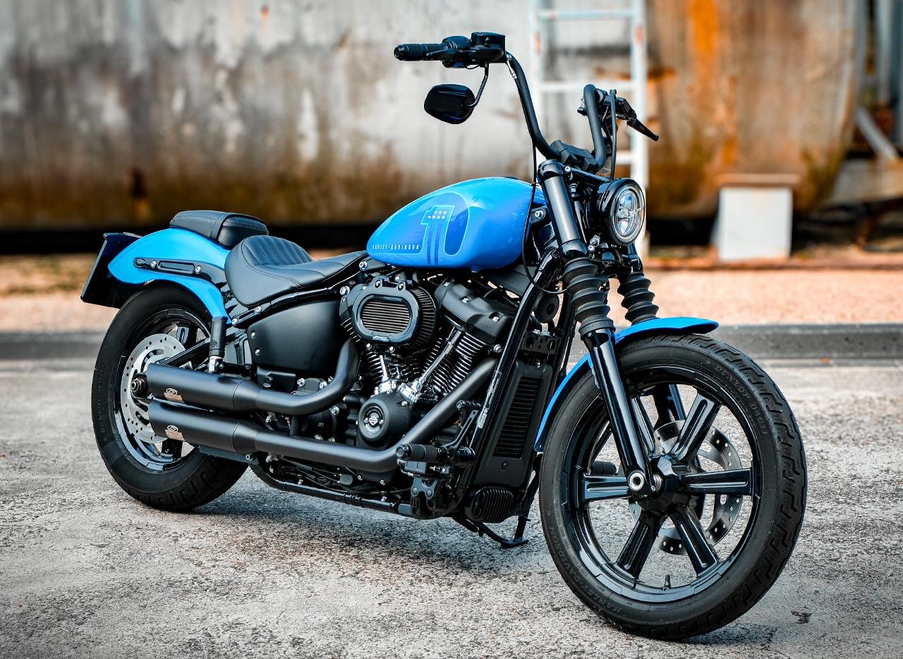 Harley-Davidson FXBBS Street Bob 114 - J&H Klappenauspuffanlage!