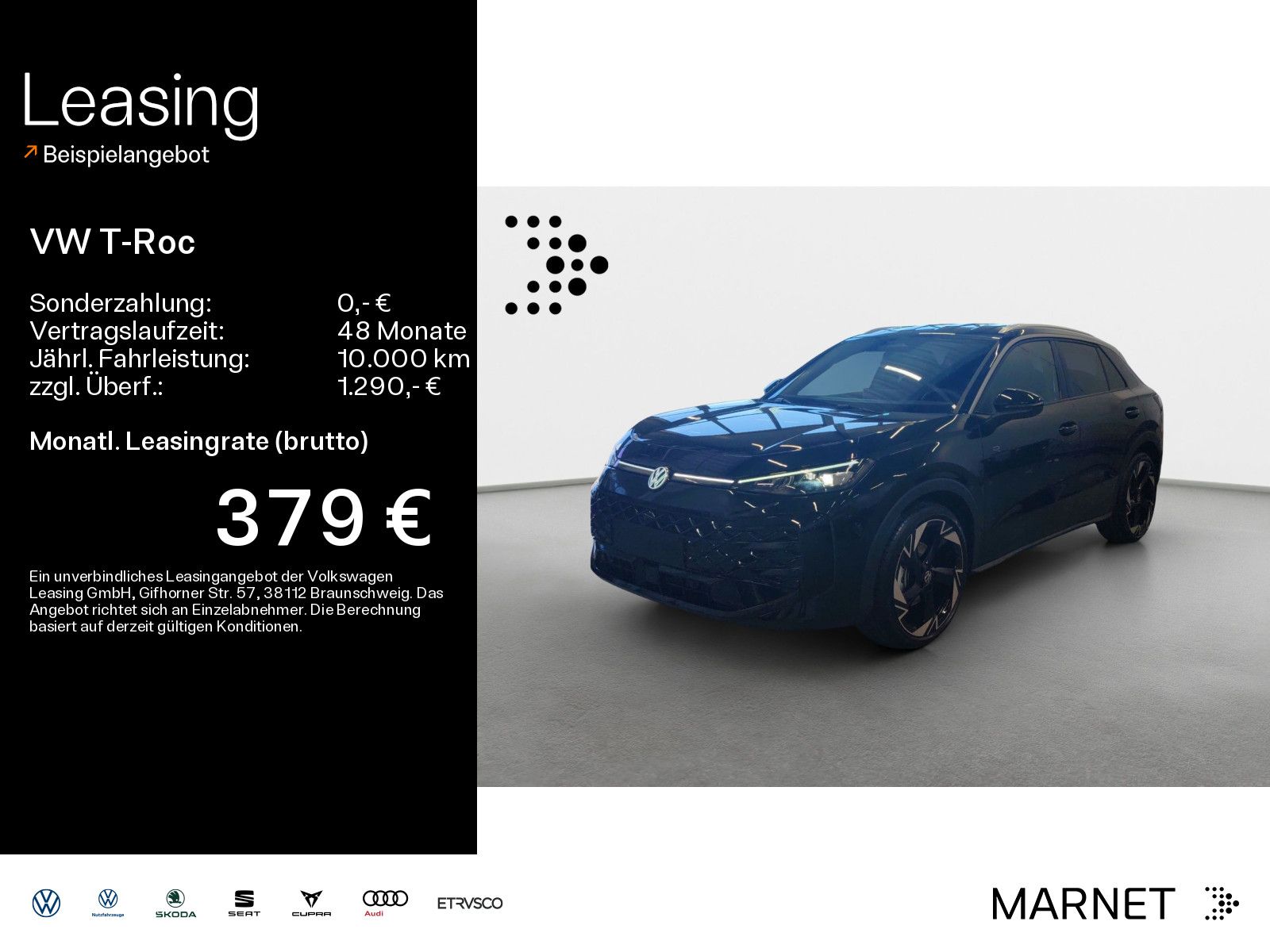 Volkswagen T-ROC R-Line / DSG / NAVI / SHZ usw.