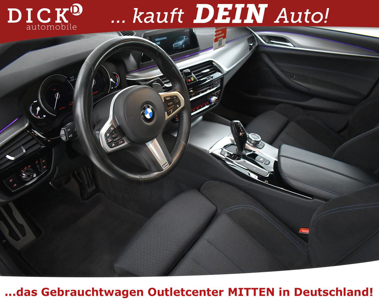 BMW 520d xDrive Sport Aut. M PAKET+HEAD+KAM+ACC+AHK+ - Image 10