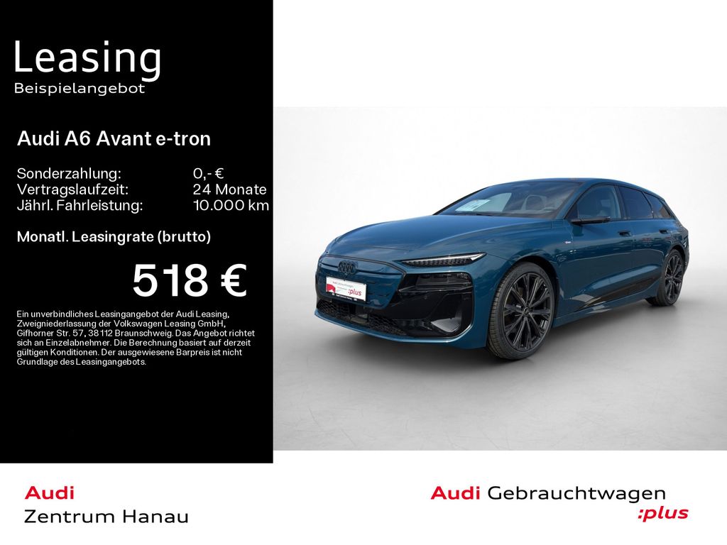 Audi A6 Avant e-tron S-LINE*EDITION-ONE-BLUE*0,25%*MA