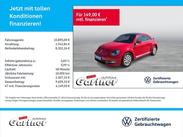 Beetle DESIGN 1.2 TSI NAVI XENON PANO SHZG PDC K
