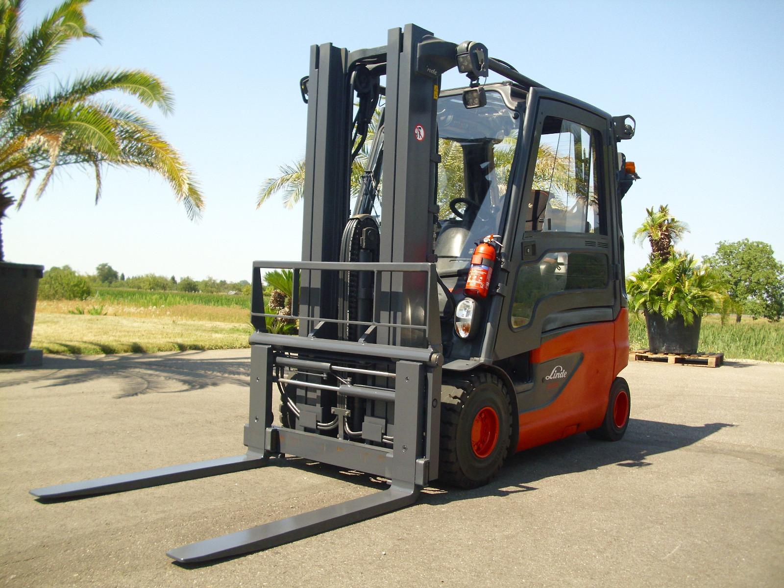 Linde E25L-01 TRIPLEX - ZVG/SS - KAB/HZG - UVV NEU!