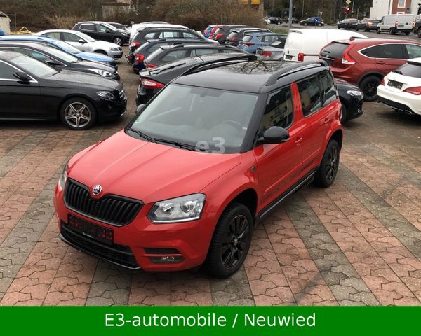 Skoda Yeti MonteCarlo;SCHECKHEFT;WENIG KM;1VORBESITZER