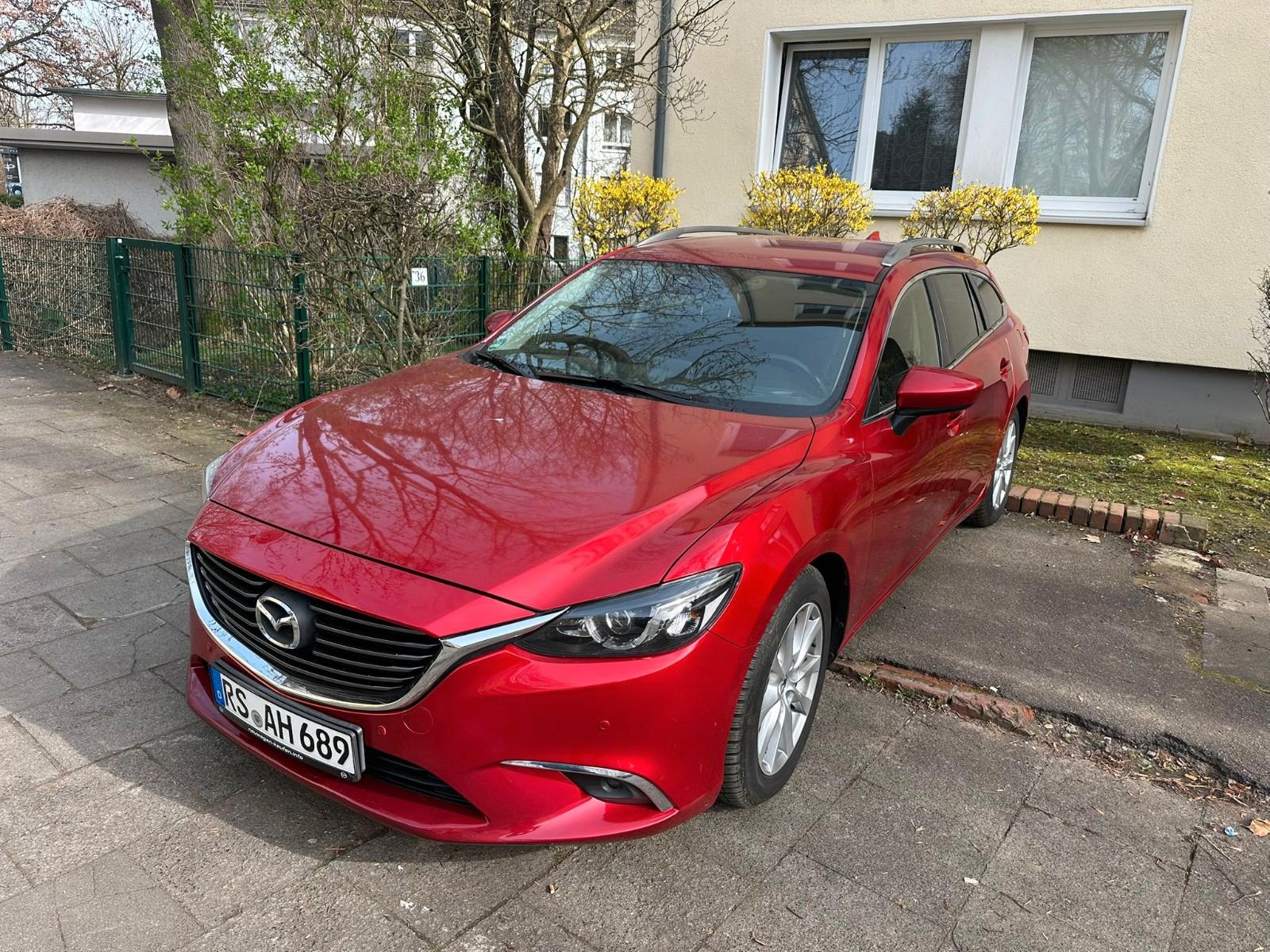 Mazda 6 Kombi Exclusive-Line, Automatik 8Fachbereifung