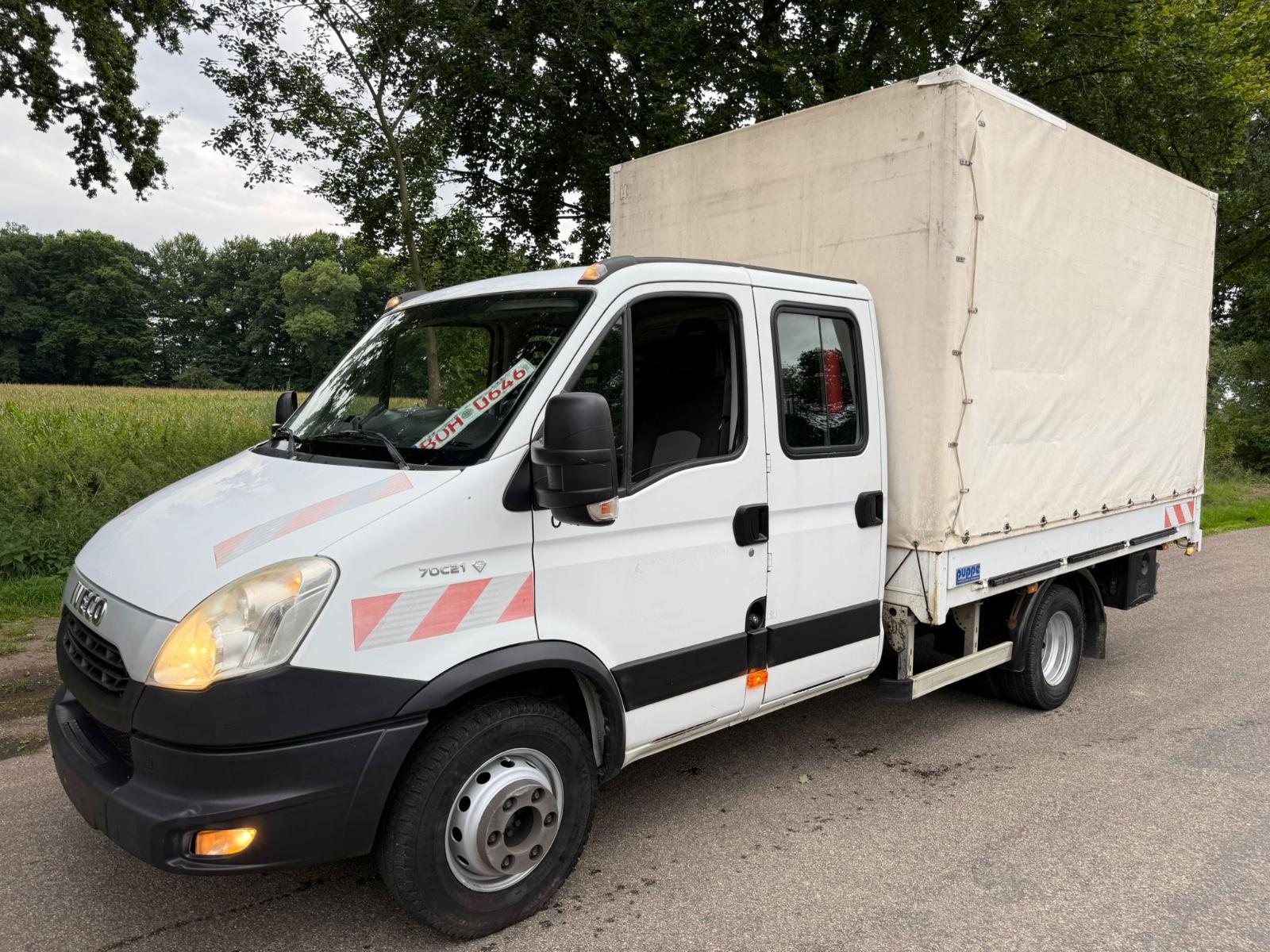 Iveco Daily*70C21*Doka-Pritsche-Plane*Maxi-XXL*3.0 HPI