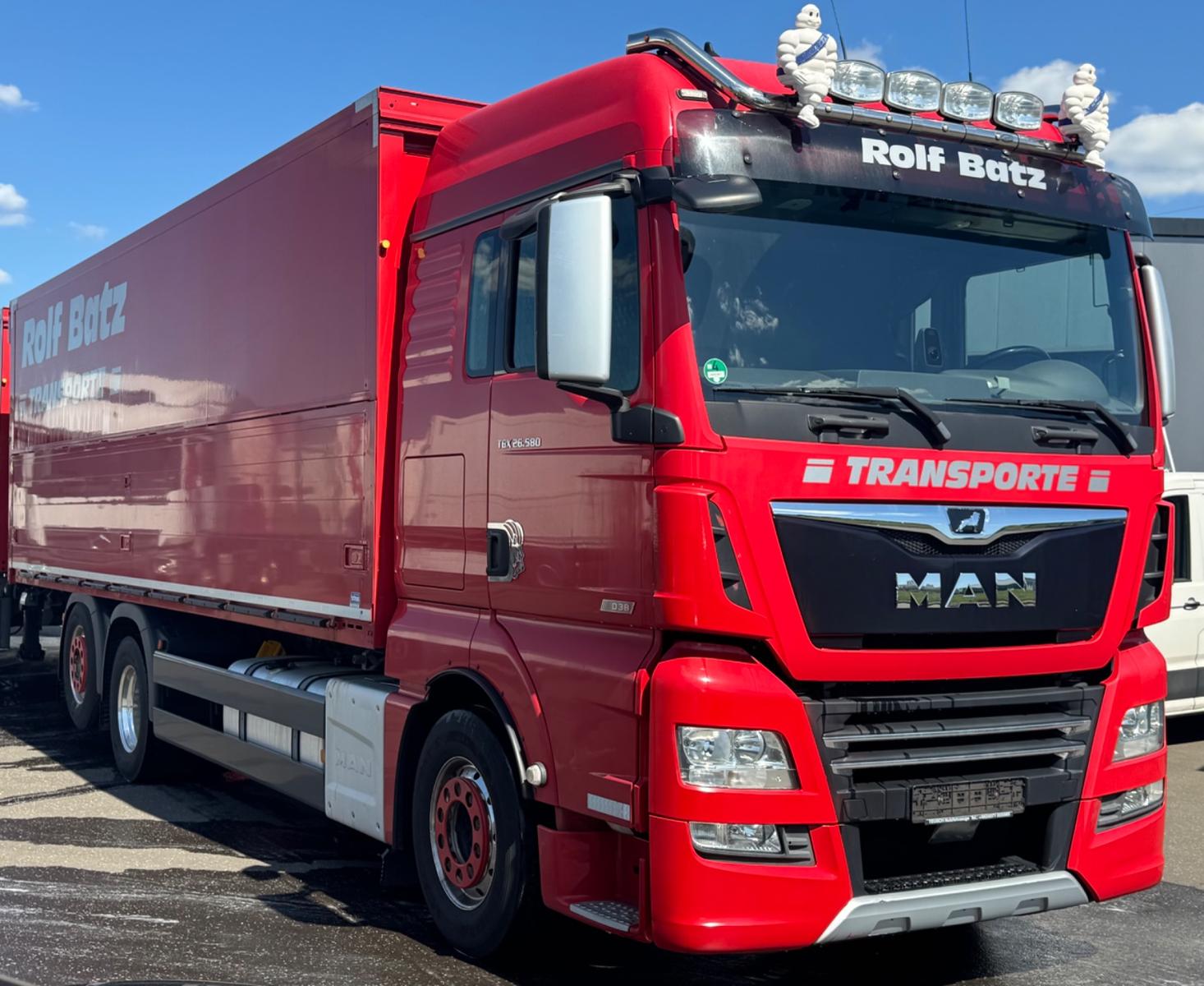 MAN TGX 26.580 XLX / LBW / LENKAHSE / D 38 MOTOR
