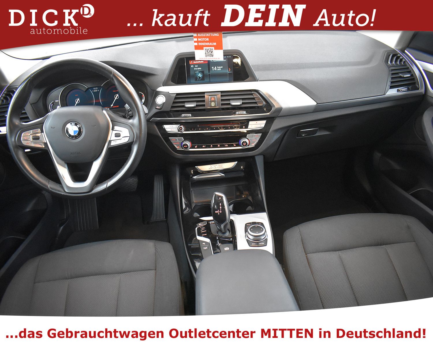 BMW X3 xDri 20d Aut Advan NAVI+LED+AHK+ACC+SHZ+PDC+M - Image 8
