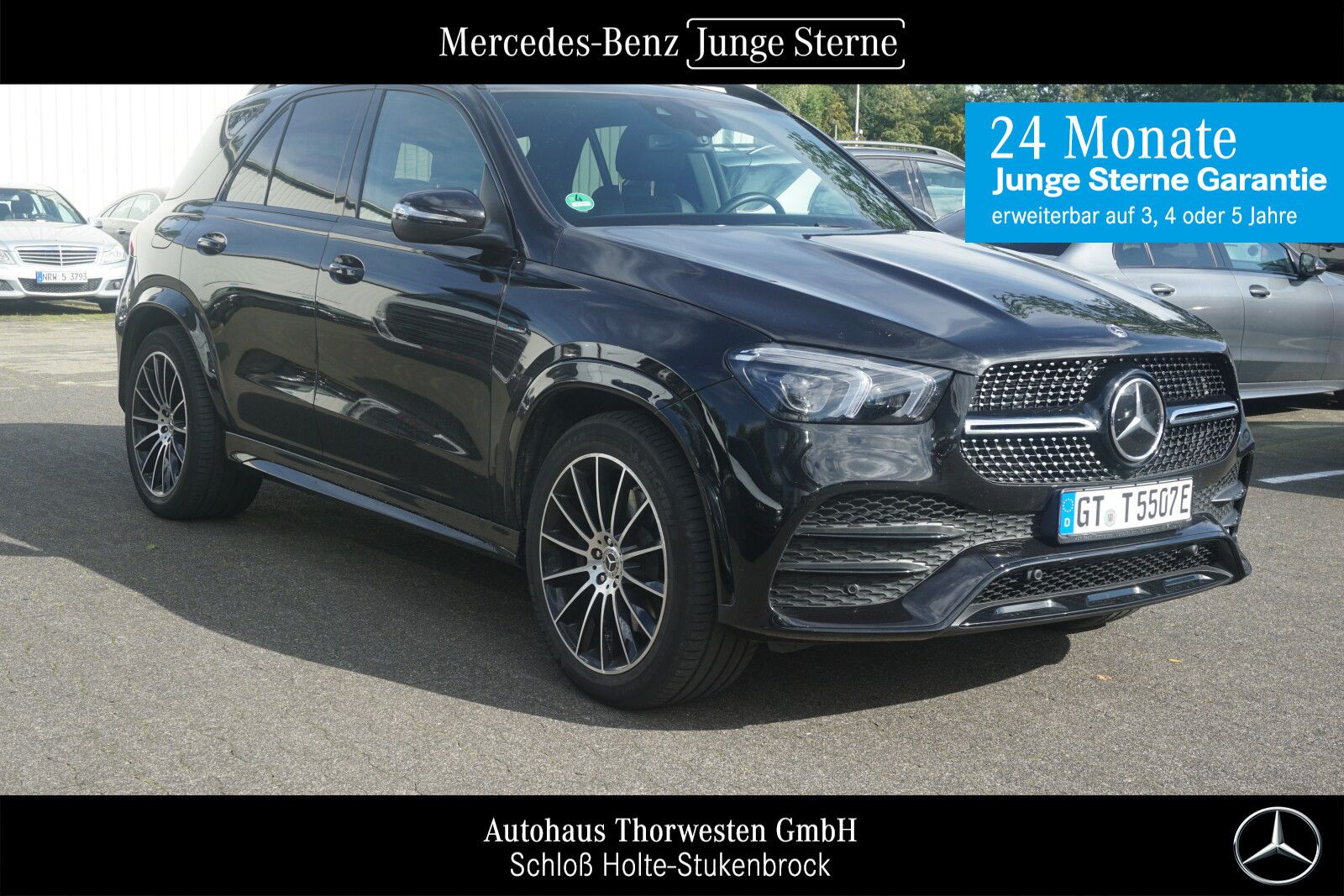 MERCEDES-BENZ GLE 350 de 4MATIC AMG AHK Pano Night Mulibeam