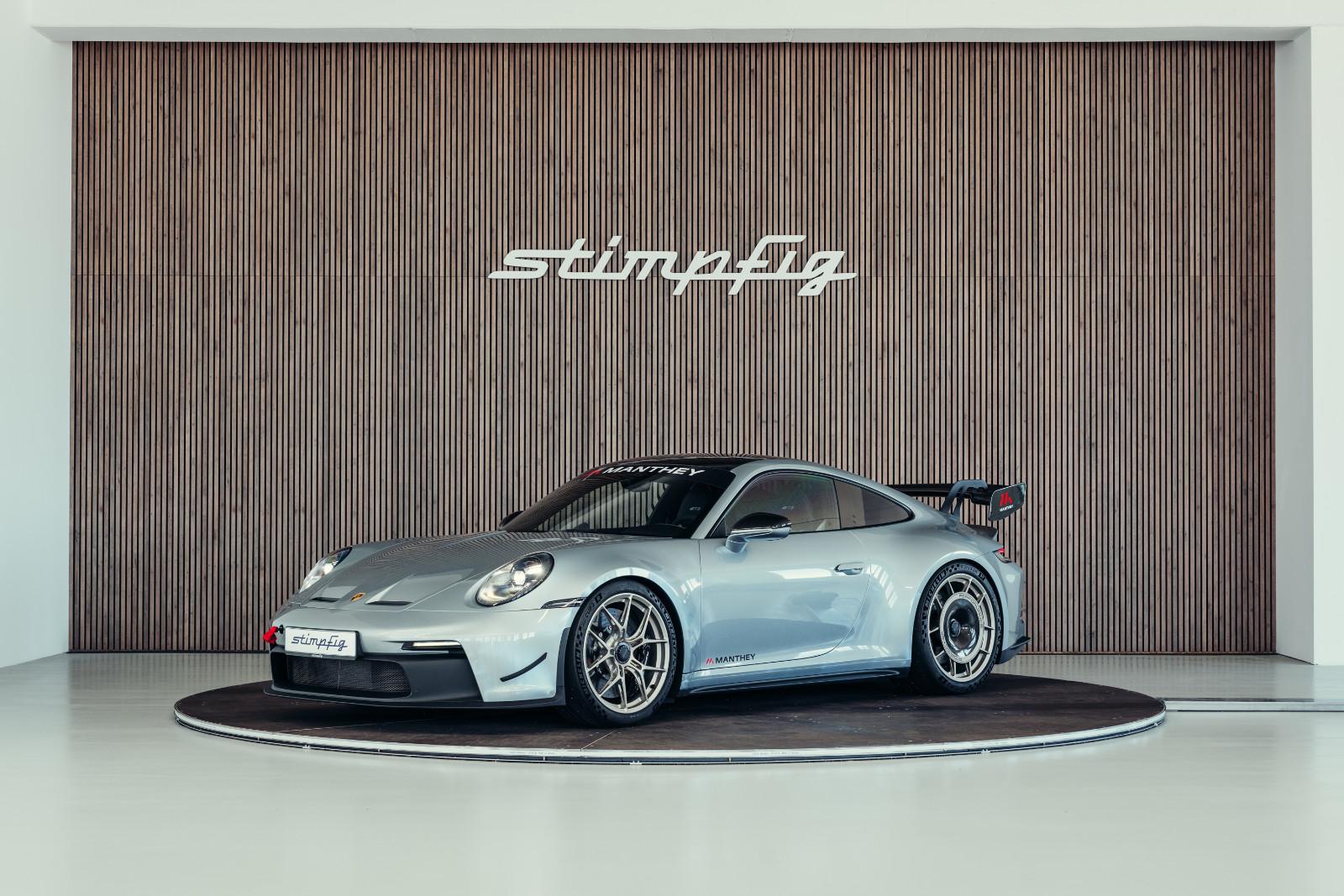 Porsche 992.1 GT3 MR, Dolomitsilbermetallic, Lift, PCCB