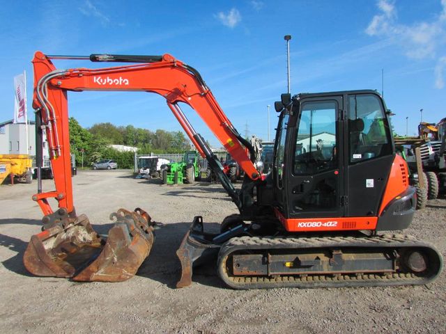 Kubota KX 080-4 alpha 2 mit Löffelpaket Verachtert 54.0