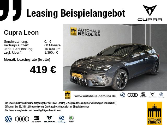 Vorschaubild: CUPRA Leon 1.5 e-Hybrid DSG *ACC*R-CAM*SENNHEISER*SHZ* (Fahrzeug-Nr. 239473)