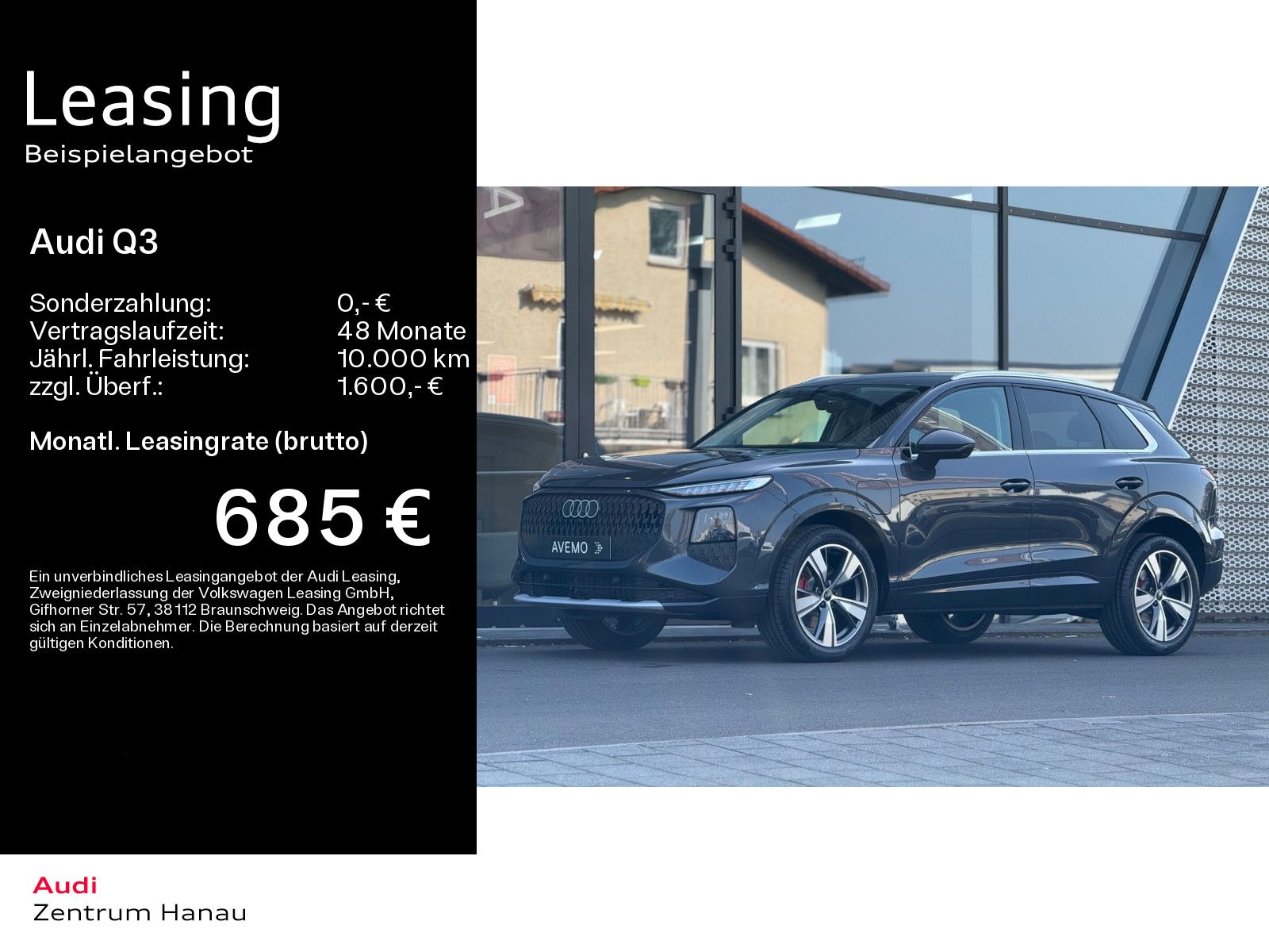 Audi Q3 e-hybrid TECHPRO*LEDPLUS*MMIPRO*AHK*KLIMAPLUS