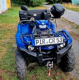 Yamaha Kodiak 450 mit Warn Schneeschild - YAMAHA 450
