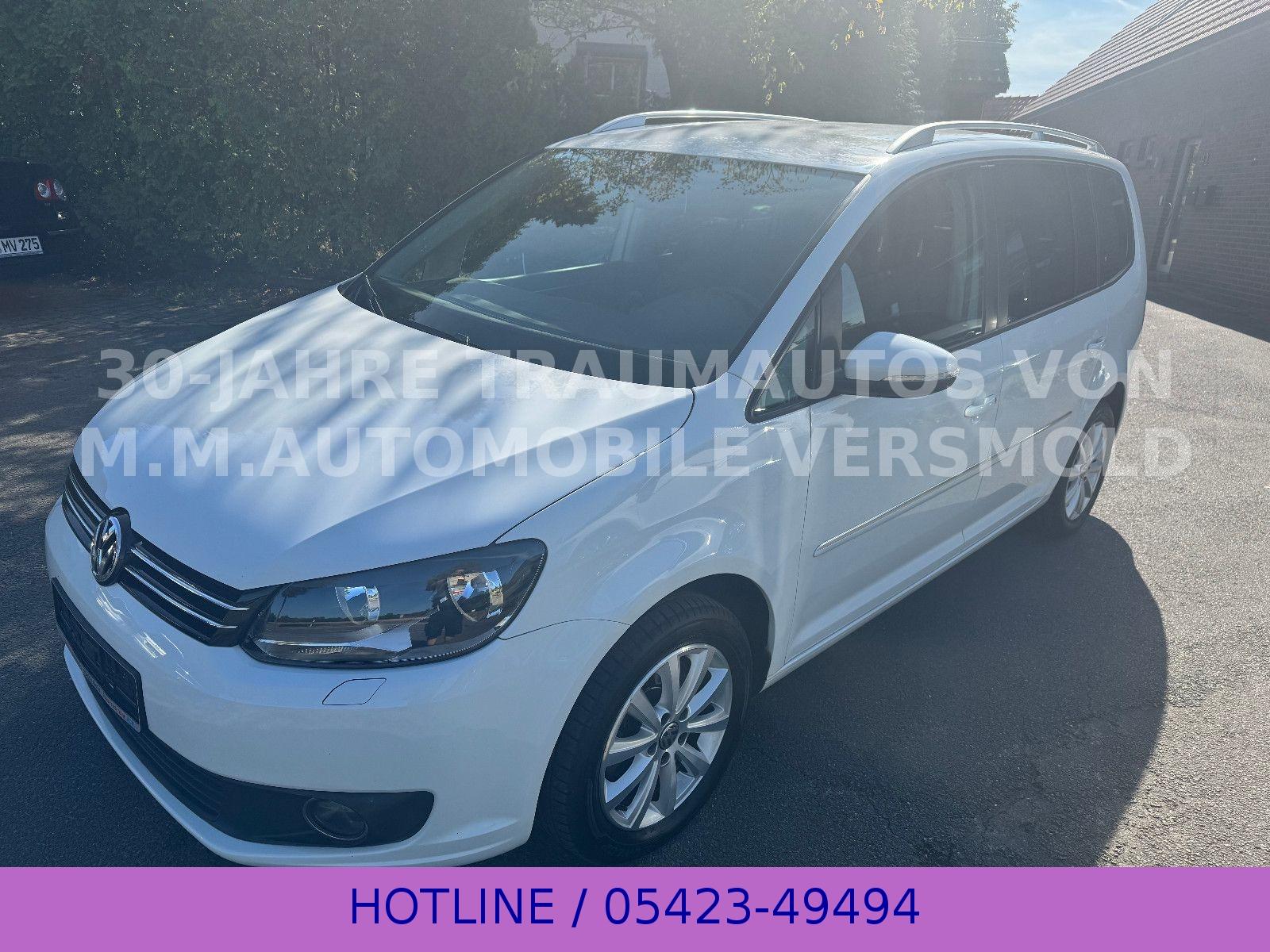 Volkswagen Touran Highline +7-Sitzer+Navi+Klima+ALU+AHK+PDC