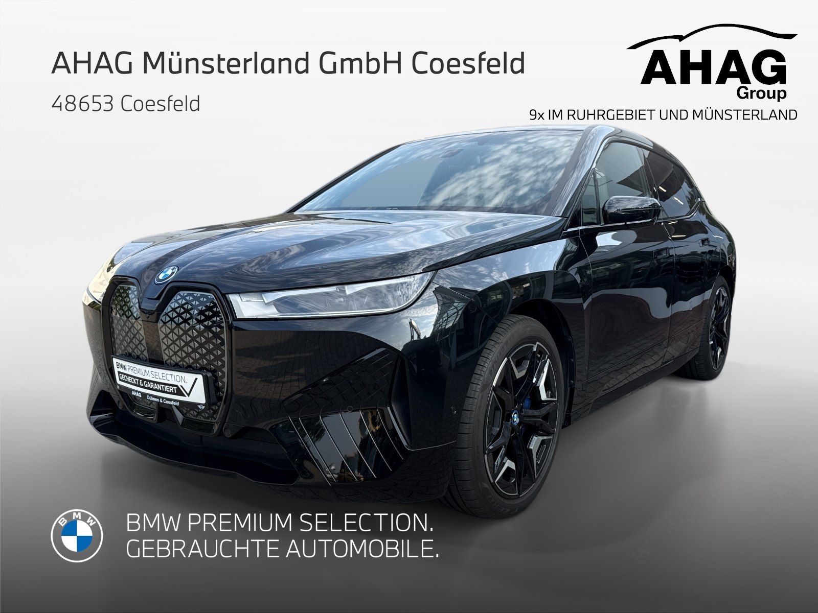 BMW iX xDrive40 M Sport AHK H/K HUD ACC 360° Soft-Cl