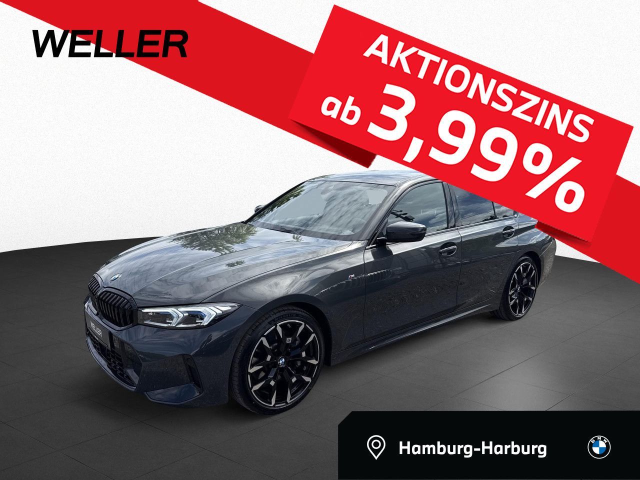 BMW 330iA xDr M SPORT 360°,AHK,19",Leas.o.Anz.389,-