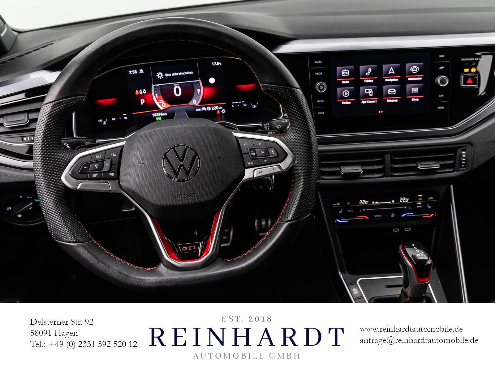 Volkswagen Polo GTI IQ-LIGHT/ACC/CARPLAY/SIDE/PARK-ASSIST, миниатюра 16