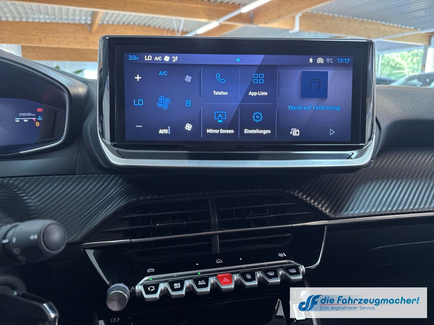 Fahrzeugabbildung Peugeot 208 Allure Navi Digitales Cockpit LED Apple CarP