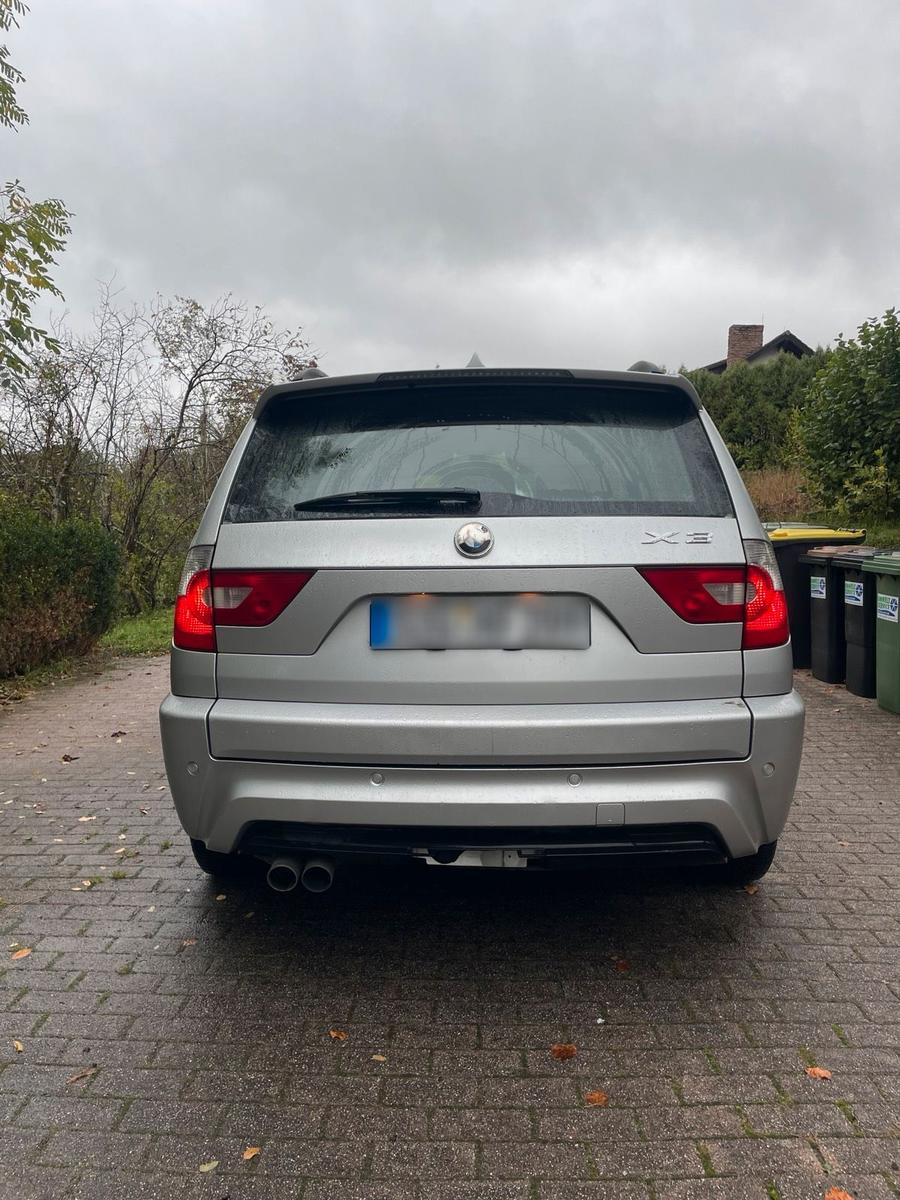 BMW X3 2006 — вигляд ззаду
