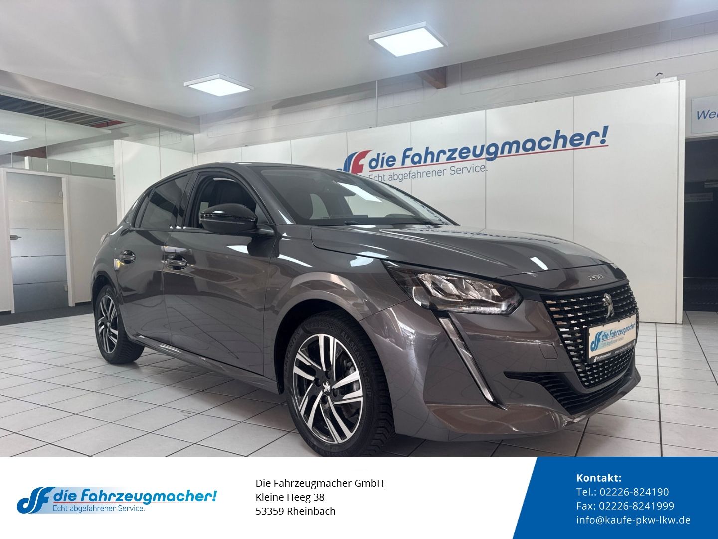 Fahrzeugabbildung Peugeot 208 Allure Navi Digitales Cockpit LED Apple CarP