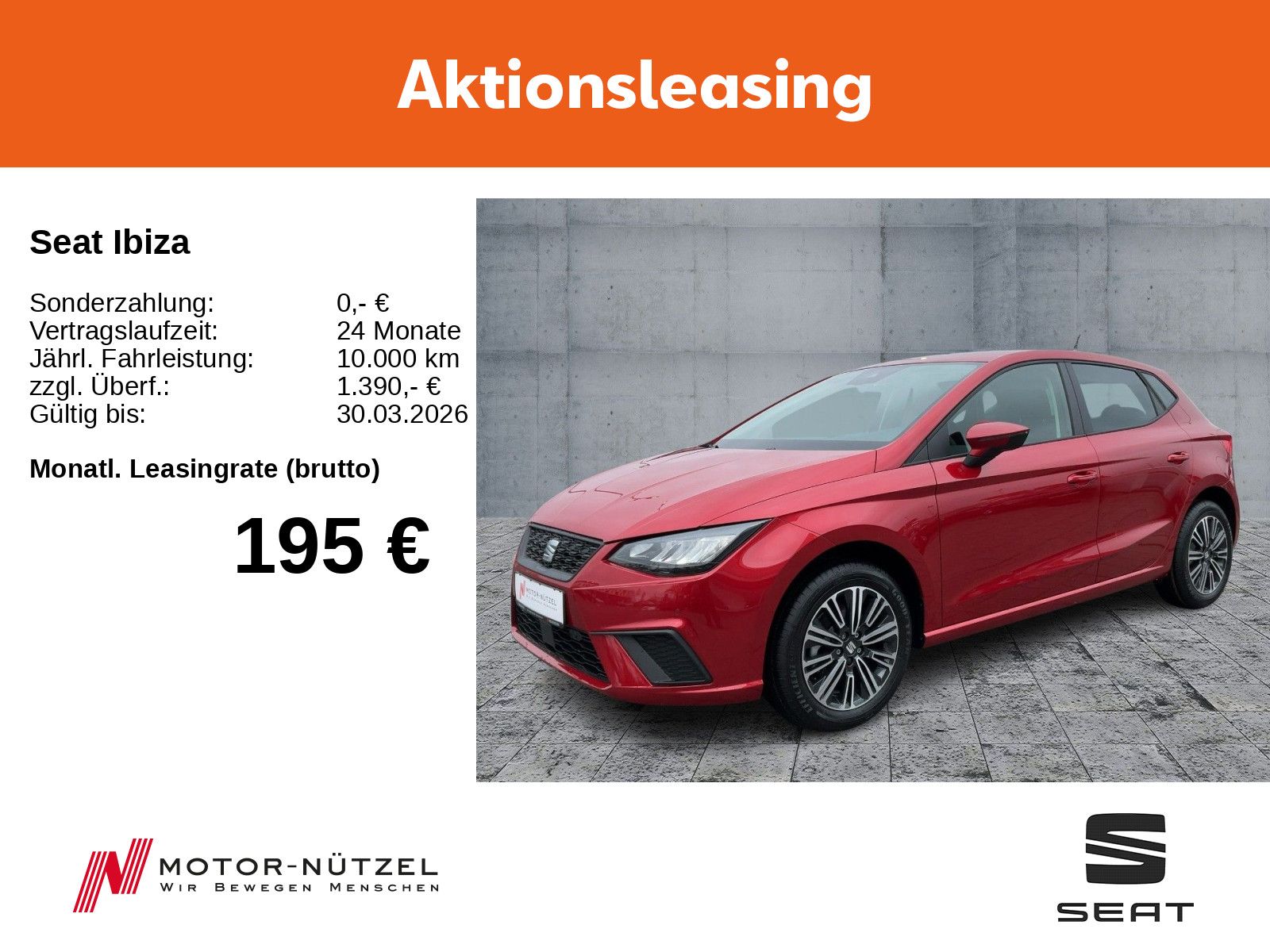 Seat Ibiza 116PS DSG/ PDC/ RFK/ DAB/ SHZ