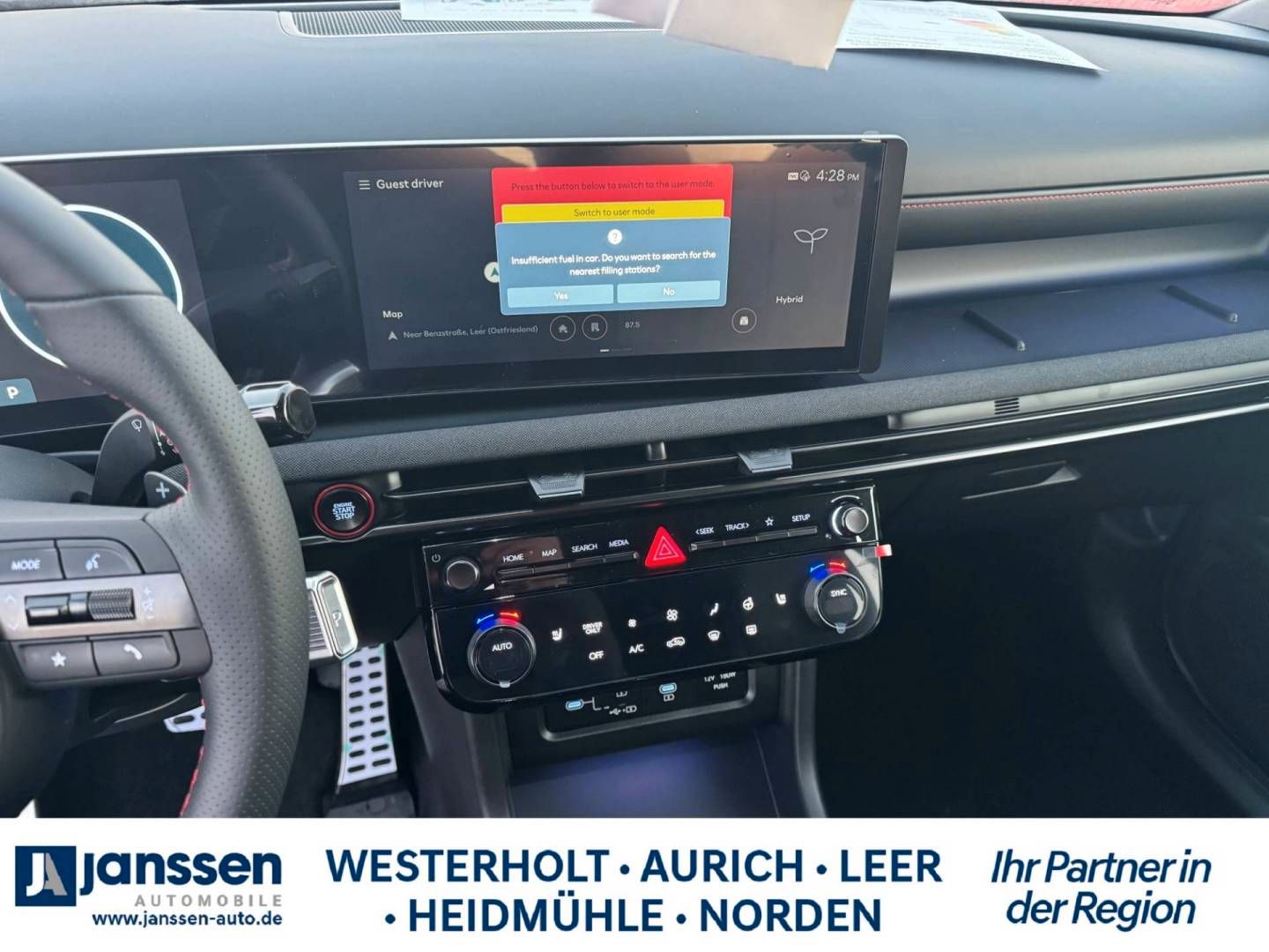 Fahrzeugabbildung Hyundai TUCSON FL HEV (MY26) N Line LED-Paket